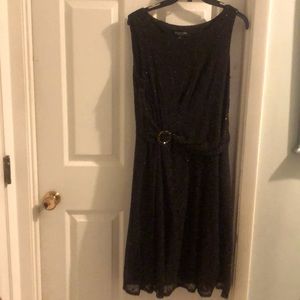 Perceptions New York. Formal wear. Size Large. Black and sparkly.